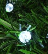 Gömb dekorációs szett karácsonyi LED fényfüzérhez, Deco2